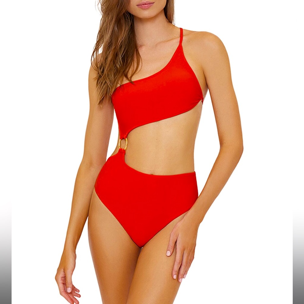 PQ Swim NWT✨ Oliver One-Piece Swimsuit in Passion